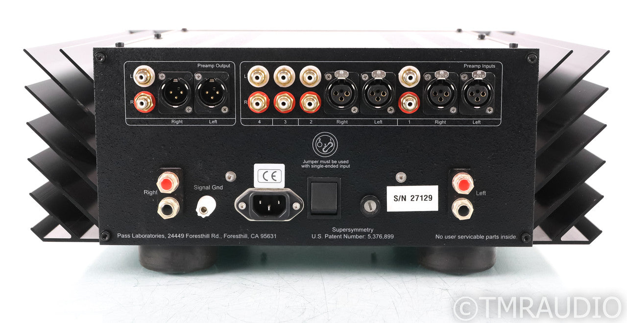 Pass Labs INT-150 Stereo Integrated Amplifier; INT150; Silver; Remote