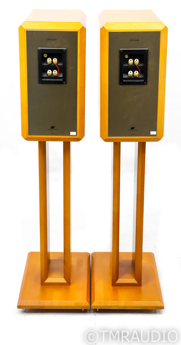 JMR Offrande Bookshelf Speakers; Jean Marie Reynaud; Cherry Pair; Stands; V1