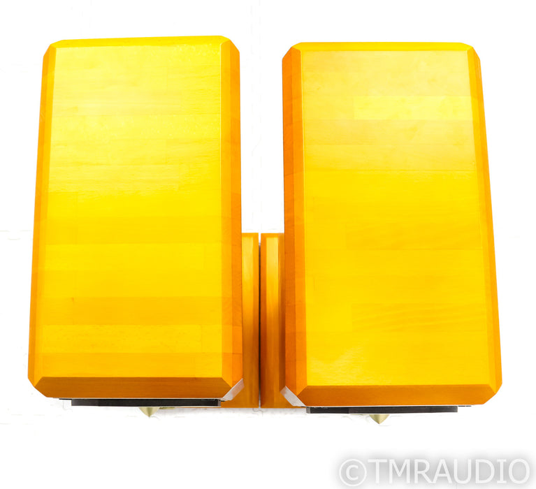 JMR Offrande Bookshelf Speakers; Jean Marie Reynaud; Cherry Pair; Stands; V1