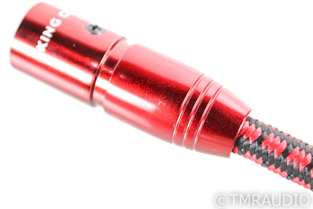 AudioQuest King Cobra XLR Cables; 1m Pair Balanced Interconnects