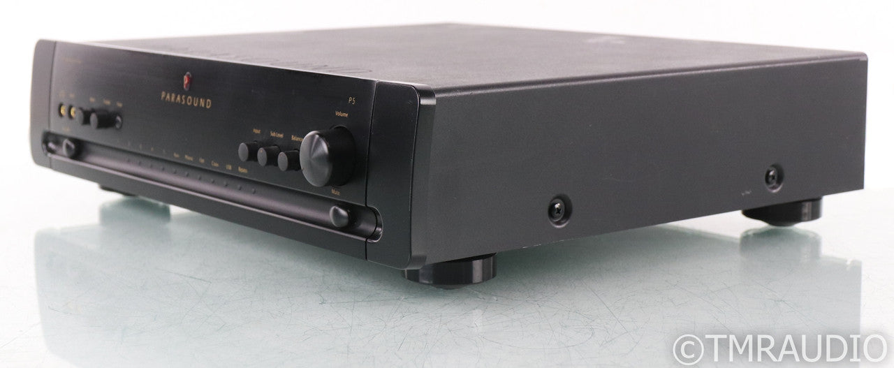 Parasound Halo P5 2.1 Channel Preamplifier; P-5; Black; Remote