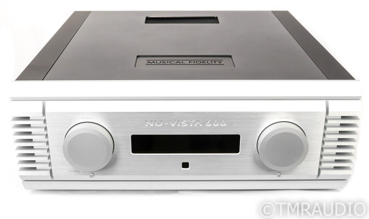 Musical Fidelity  Nu-Vista 600 Stereo Integrated Amplifier; Silver (Open Box)