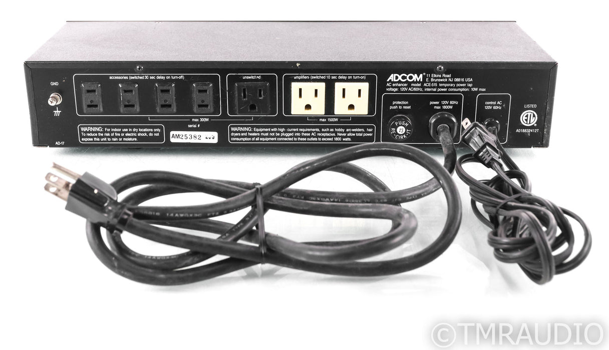 Adcom ACE-515 AC Power Line Conditioner; ACE515