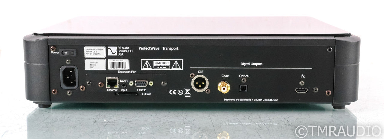 PS Audio PerfectWave CD Transport; PWT; Black; Remote (1/4)