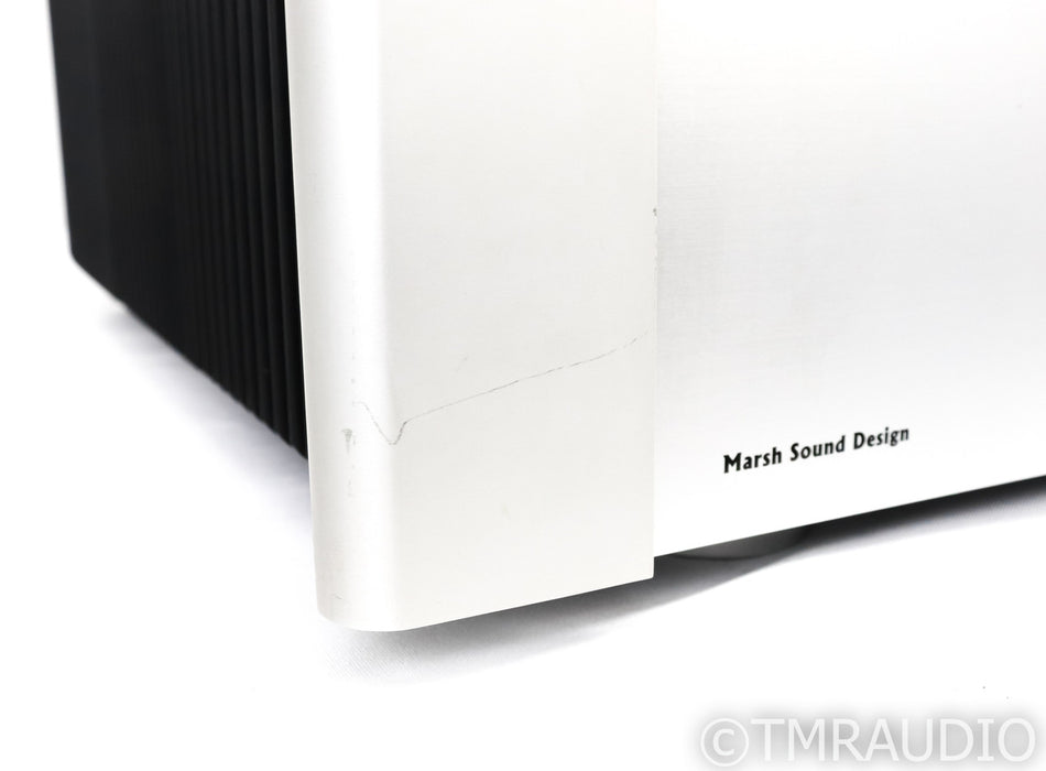 Marsh Sound Design MSD-A400S Stereo Power Amplifier; MSDA400S; Silver