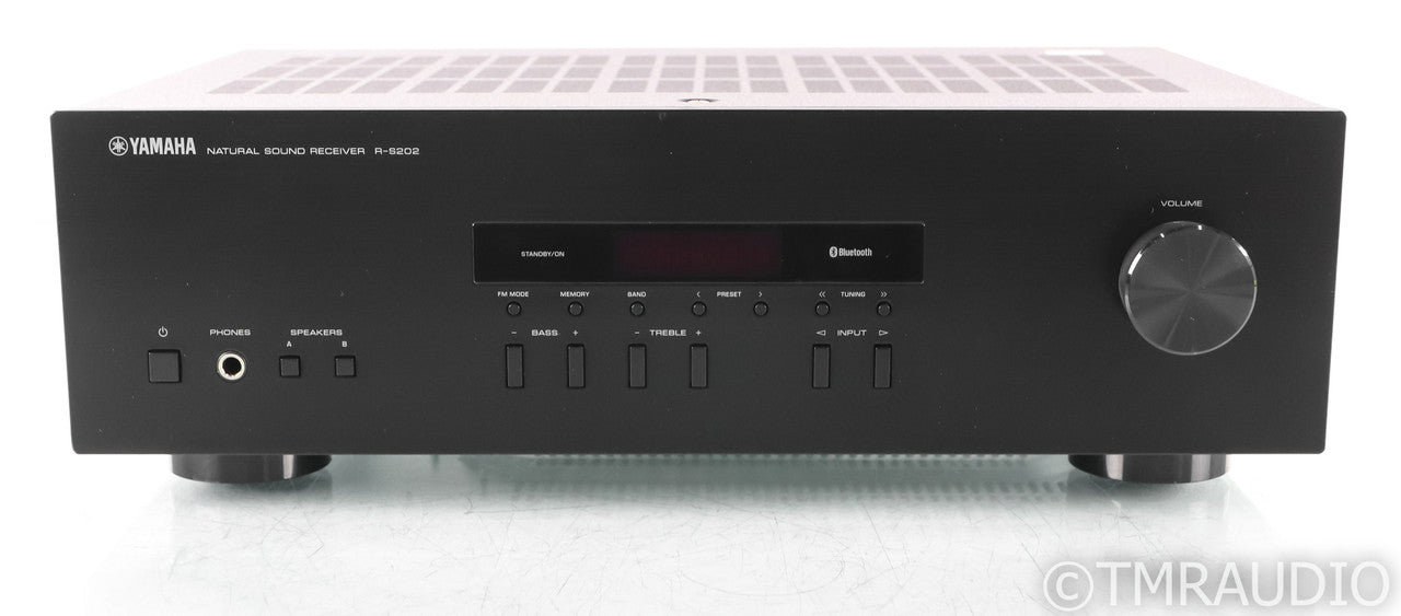 Yamaha R-S202 Stereo AM / FM Receiver; RS202; Remote; Bluetooth (No Remote)