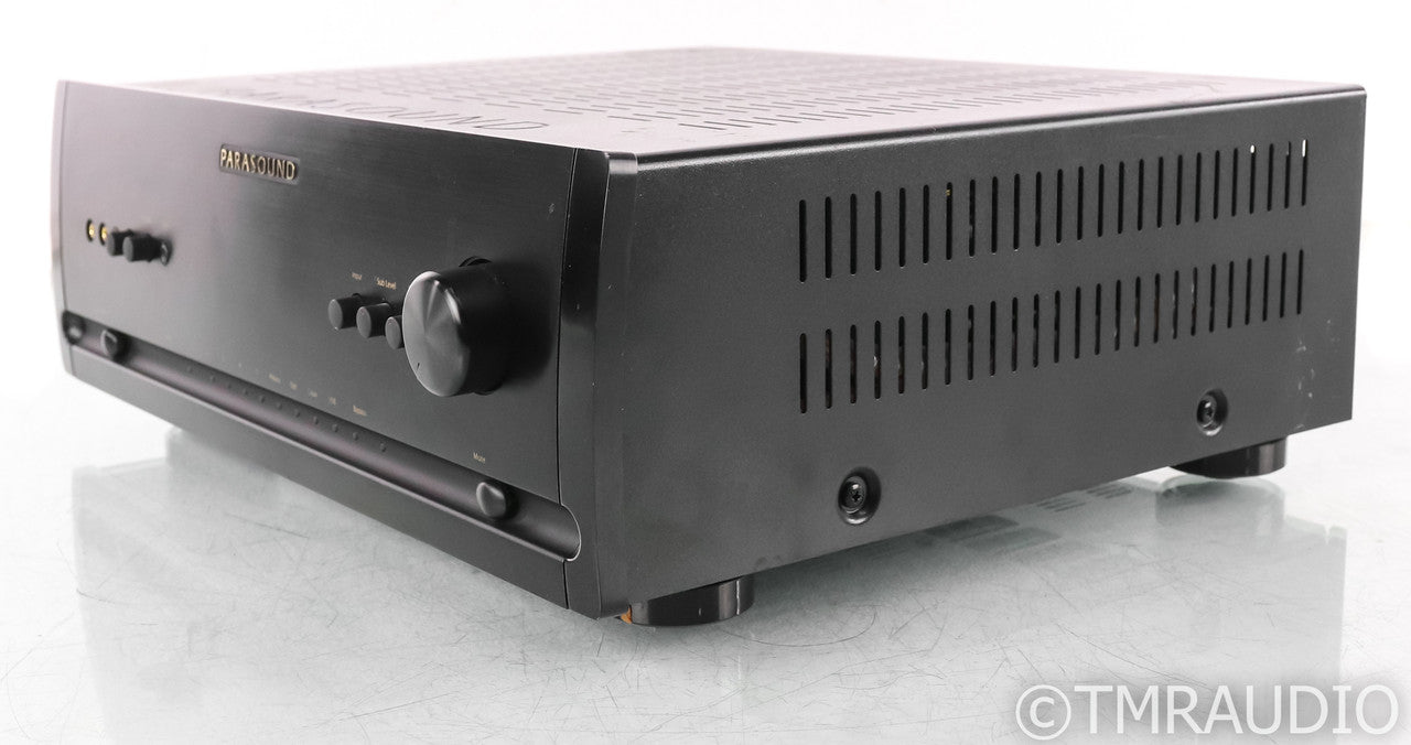 Parasound Halo Integrated 2.1 Channel Amplifier; Remote; Black