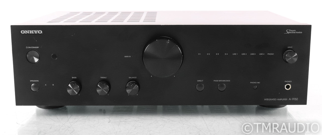 Onkyo A-9150 Stereo Integrated Amplifier; A9150; Black (No Remote)