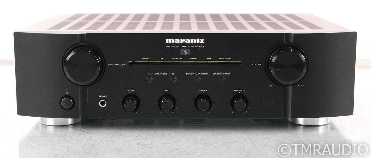 Marantz PM8006 Stereo Integrated Amplifier; PM-8006; MM Phono; Black; Remote