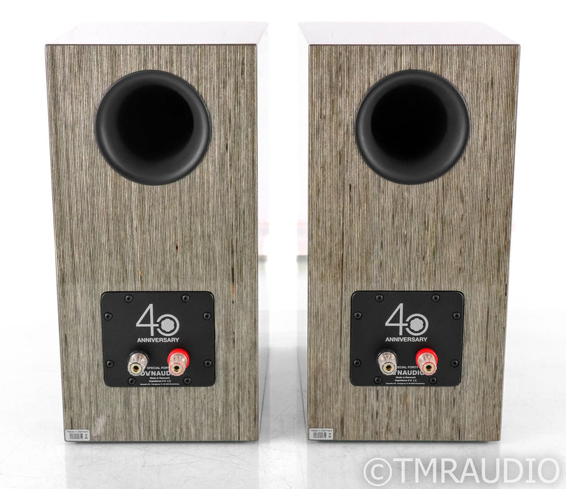 Dynaudio Special Forty Bookshelf Speakers; Gray Birch Pair; 40th Anniversary