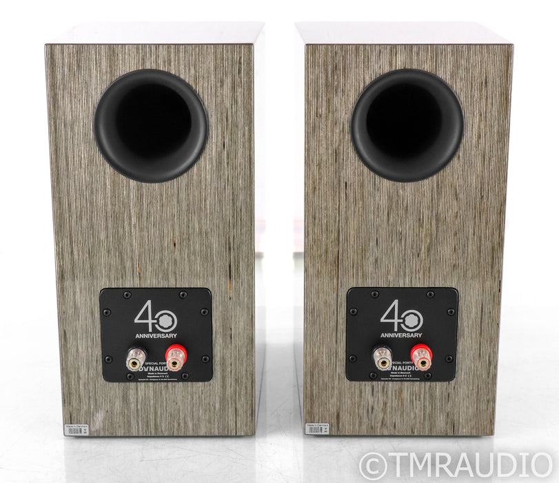 Dynaudio Special Forty Bookshelf Speakers; Gray Birch Pair; 40th Anniversary