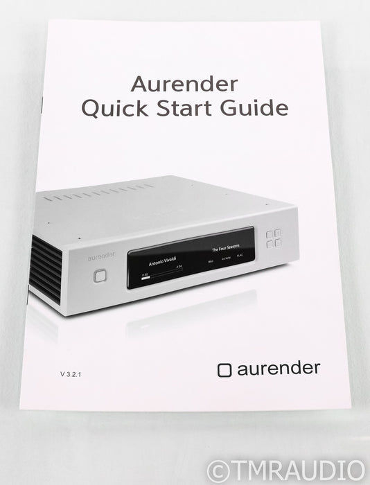 Aurender N100SC Network Streamer / Server; Black