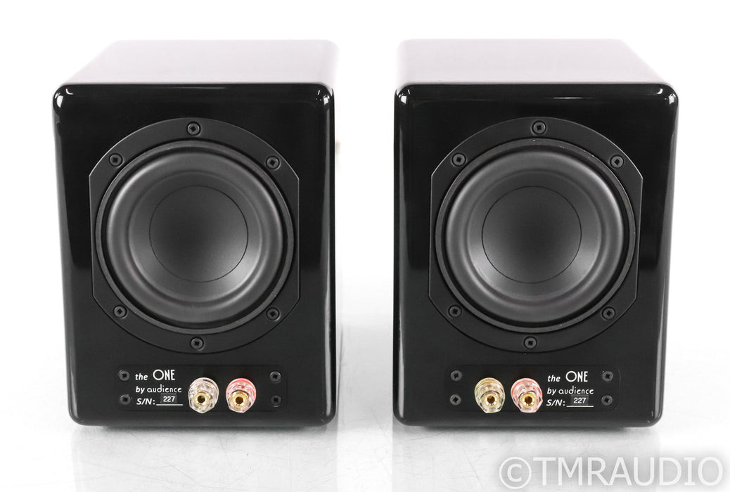 Audience ClairAudient The One V1 Bookshelf Speakers; Black Pair