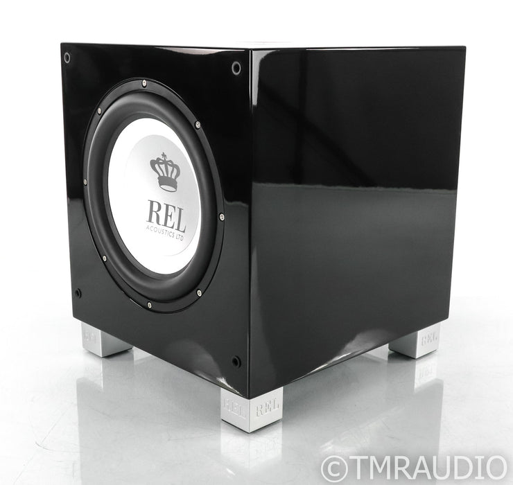REL T/9i 10" Powered Subwoofer; T9I; Gloss Black