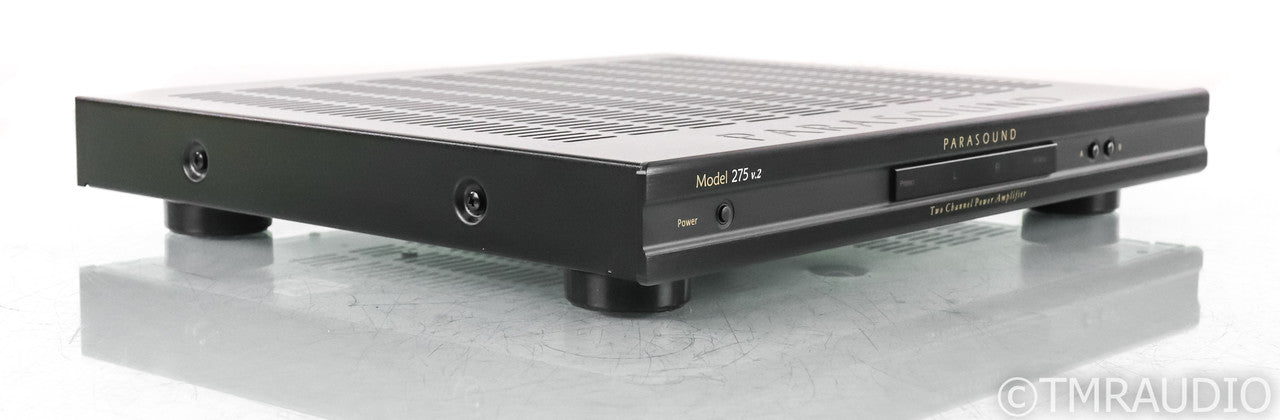 Parasound NewClassic 275 v.2 Stereo Power Amplifier; V2; Black