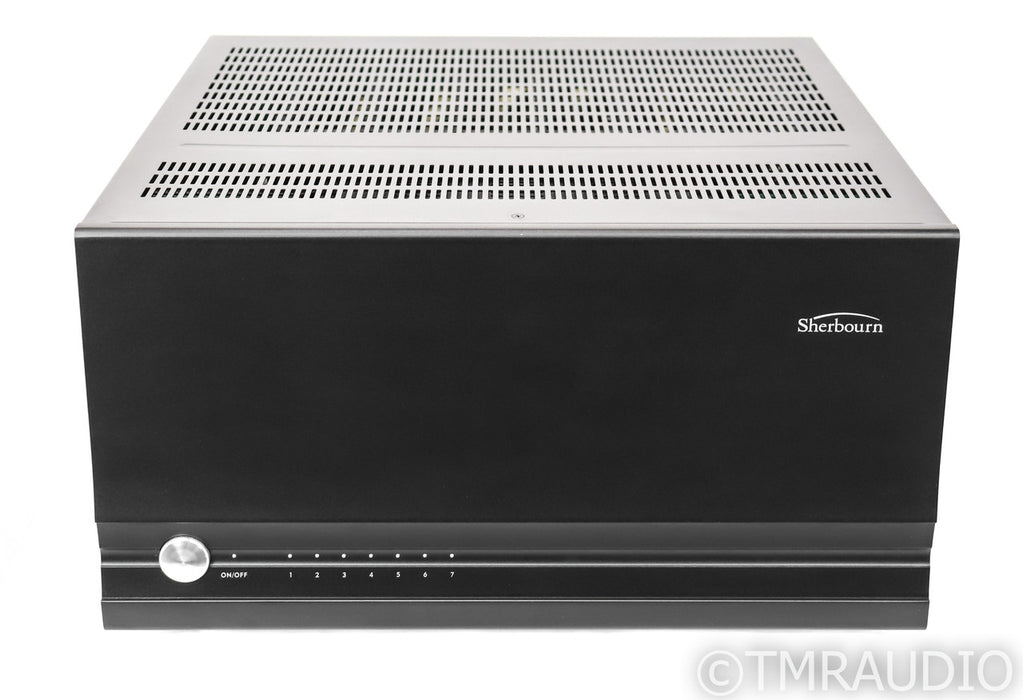 Sherbourn PA 7-350 7-Channel Power Amplifier; Black; Black