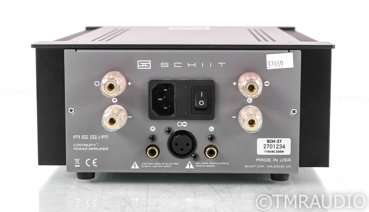 Schiit Audio Aegir Stereo Power Amplifier; Black; AS-IS (No Output)