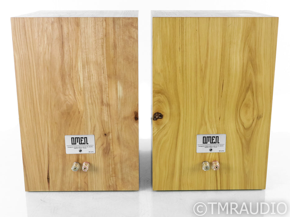 Zu Audio Omen Bookshelf Speakers; Maple Pair; MK. 1-B