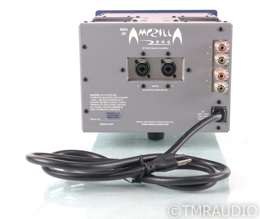 SST Son Of Ampzilla 2000 V1 Stereo Power Amplifier; Spread Spectrum Technologies
