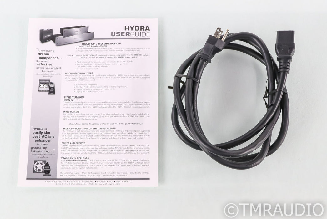Shunyata Research Hydra Model 8 AC Power Line Conditioner; 20A