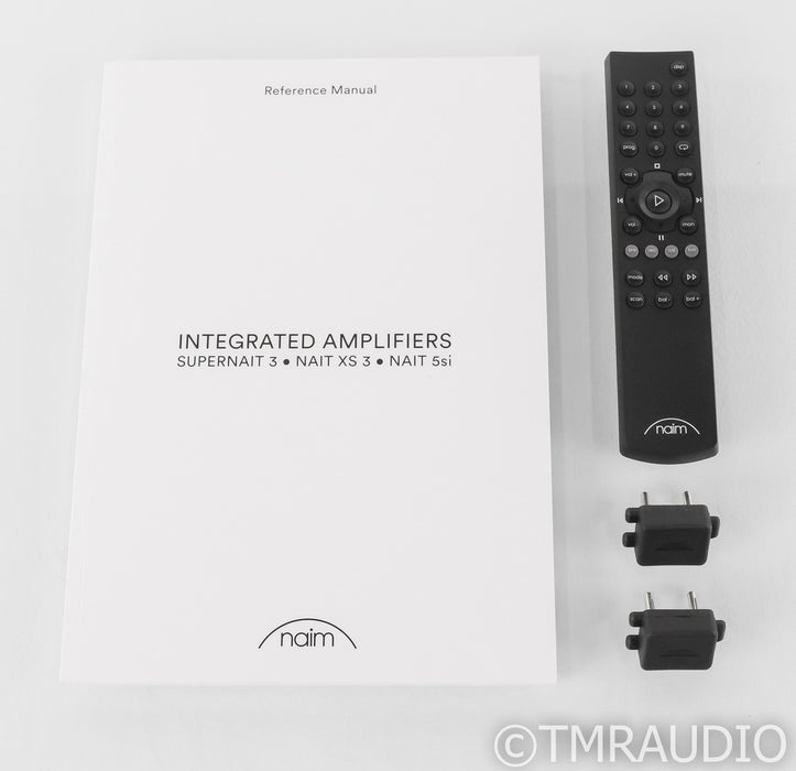 Naim Nait XS 3 Stereo Integrated Amplifier; XS3; Black (Open Box)