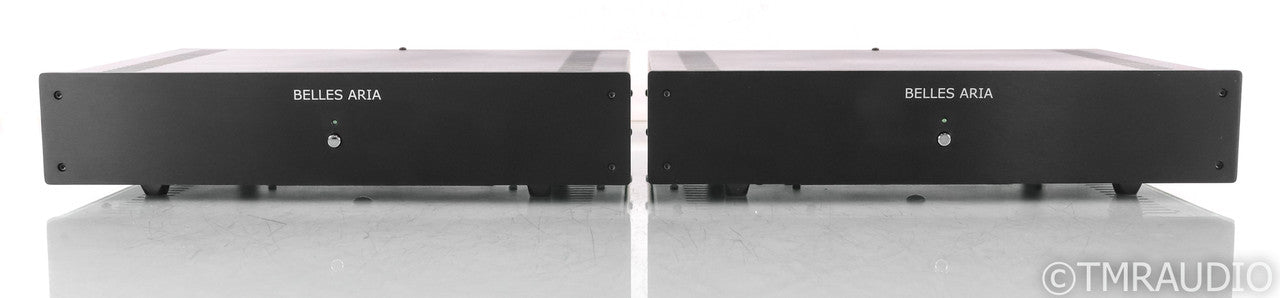 Belles Aria Mono Power Amplifier; David Belles; Black Pair