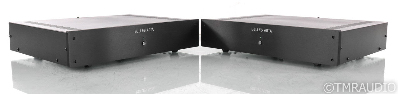 Belles Aria Mono Power Amplifier; David Belles; Black Pair