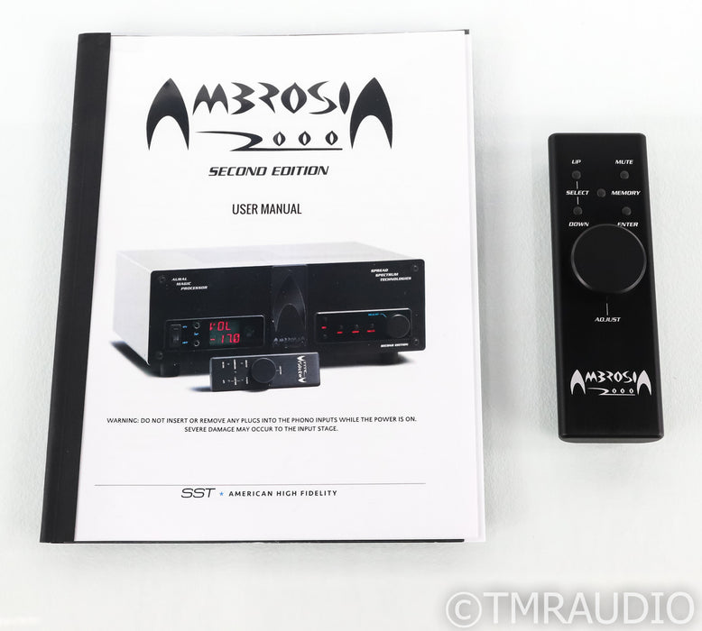 SST Ambrosia 2000 MKII Stereo Preamplifier; Spread Spectrum Technologies