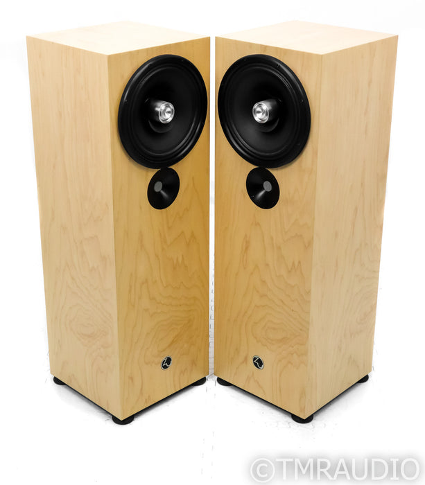 Zu Audio Omen Dirty Weekend Floorstanding Speakers; Rustic Hickory Pair