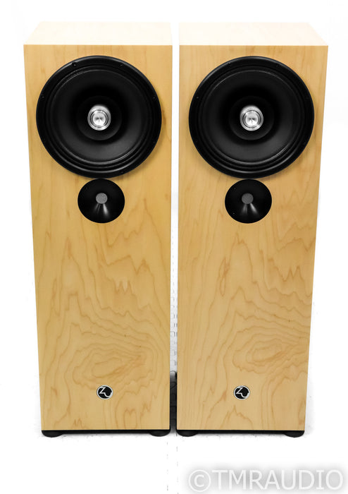 Zu Audio Omen Dirty Weekend Floorstanding Speakers; Rustic Hickory Pair