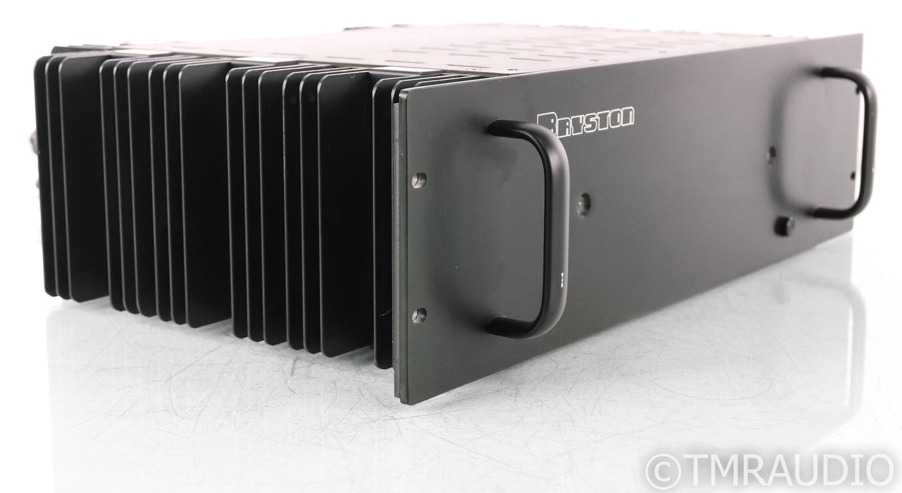 Bryston 4B Stereo Power Amplifier; 4-B; Black; 19" Faceplate; NRB; 4-B; Black; 19" Faceplate; NRB