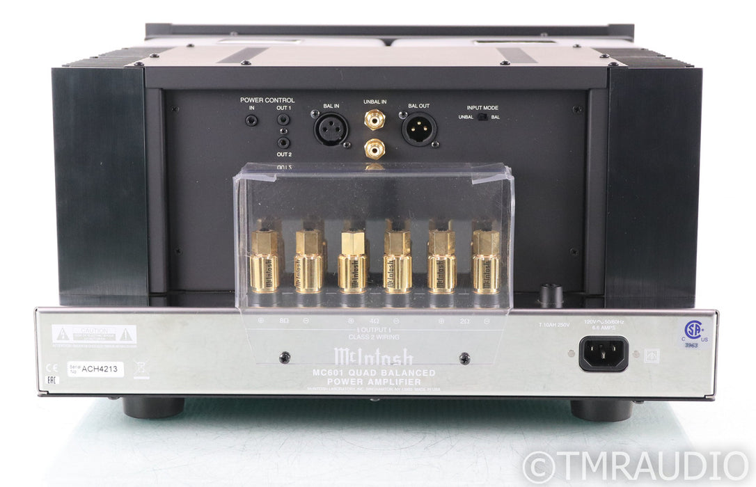 McIntosh MC601 Mono Power Amplifier; MC-601; Single Amplifier