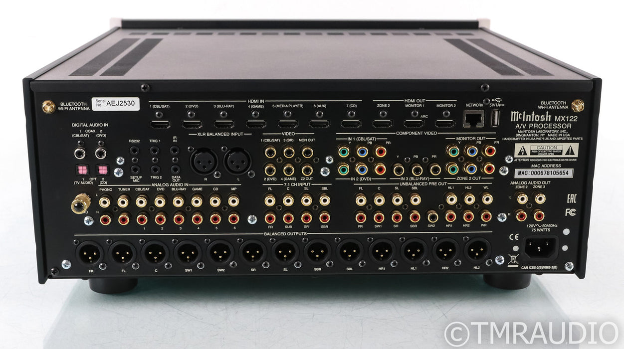 McIntosh MX122 11.2 Channel Home Theater Processor; MX-122; Remote