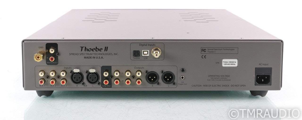 SST Thoebe II Stereo Preamplifier; MM Phono; DAC; Spread Spectrum Technologies