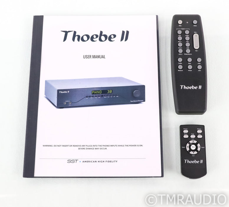 SST Thoebe II Stereo Preamplifier; MM Phono; DAC; Spread Spectrum Technologies