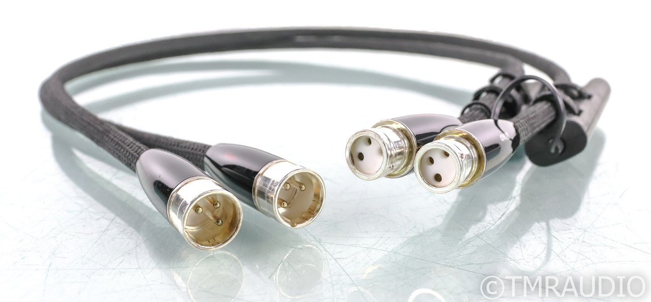 AudioQuest Wind XLR Cables; 1m Pair Balanced Interconnects; 72v DBS (1/1)