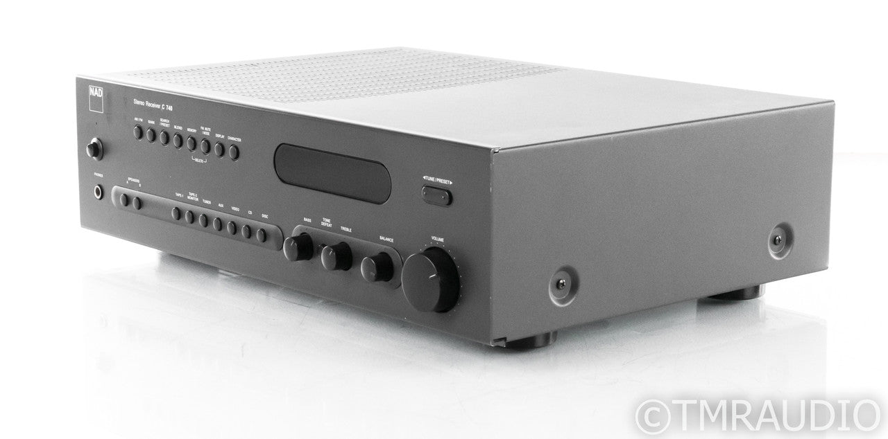 NAD C740 Vintage Stereo Receiver; C-740; Remote