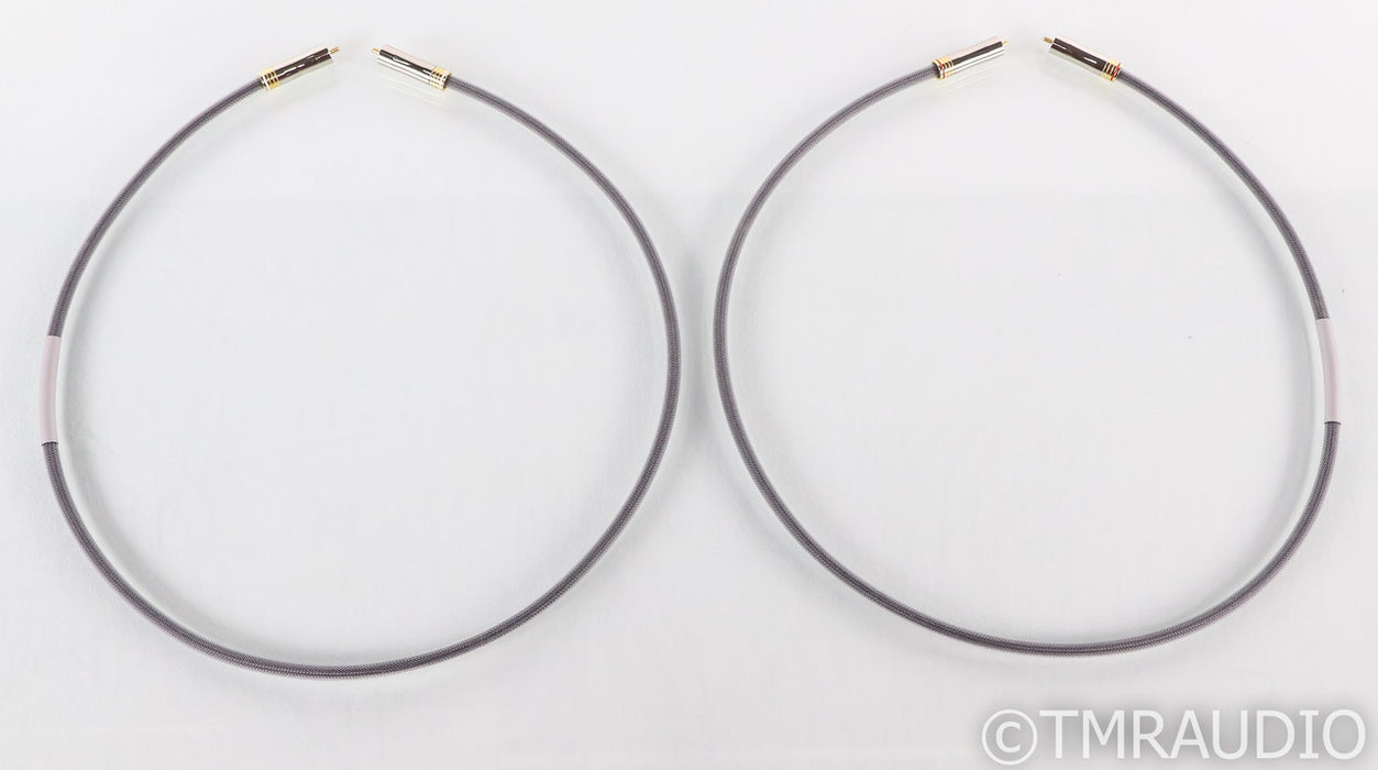 Shunyata Research Venom IC RCA Cables; 1m Pair Interconnect