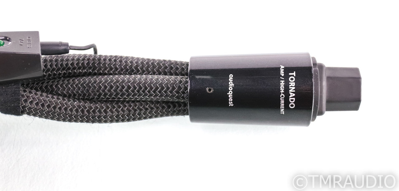 AudioQuest Tornado HC Power Cable; 1m AC Cord; Amp / High-Current