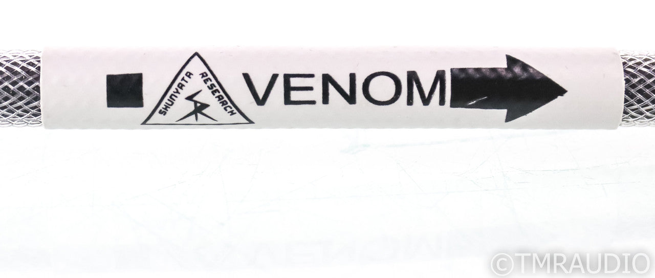 Shunyata Research Venom IC RCA Cables; 1.5m Pair Interconnects