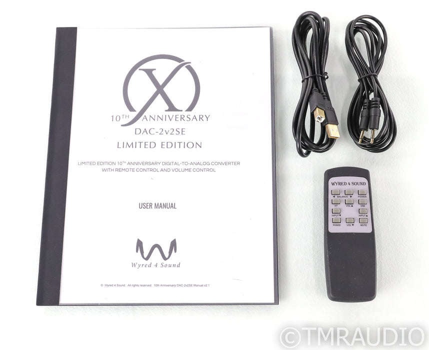 Wyred 4 Sound DAC-2v2SE 10th Anniversary Limited Edition DAC; D/A Converter; USB