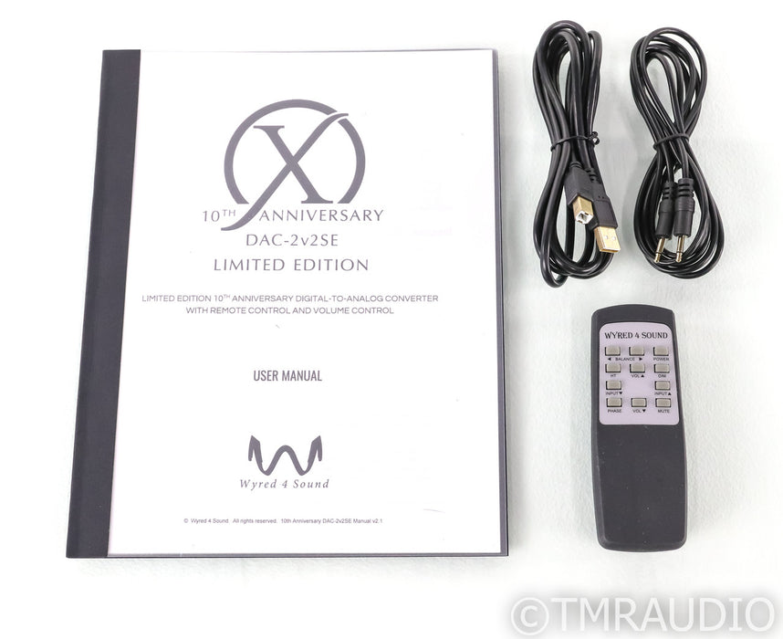 Wyred 4 Sound DAC-2v2SE 10th Anniversary Limited Edition DAC; D/A Converter; USB