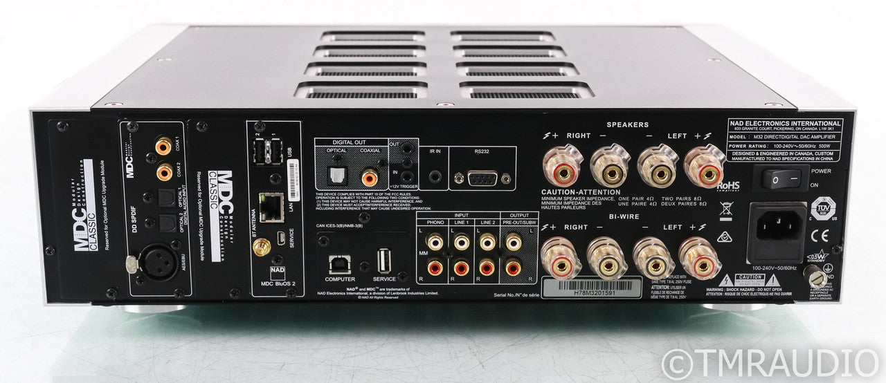 NAD M32 Masters Stereo Integrated Amplifier; M-32; BluOS 2; MM Phono; Remote