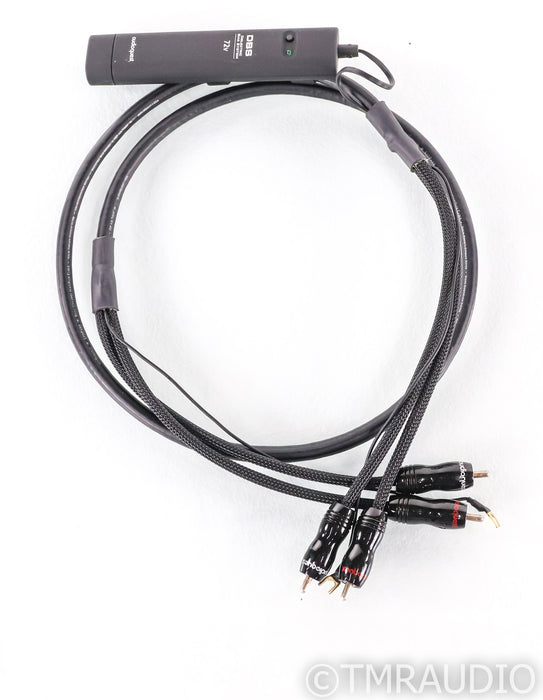 AudioQuest LeoPard RCA Tonearm Cable; 1.2m Phono Interconnect; 72v DBS