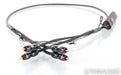 AudioQuest LeoPard RCA Tonearm Cable; 1.2m Phono Interconnect; 72v DBS