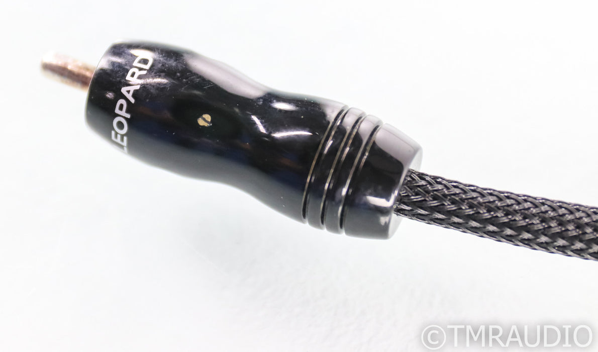 AudioQuest LeoPard RCA Tonearm Cable; 1.2m Phono Interconnect; 72v DBS