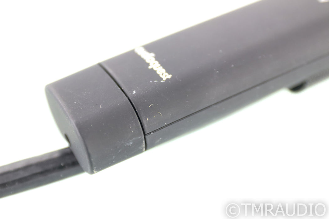 AudioQuest LeoPard RCA Tonearm Cable; 1.2m Phono Interconnect; 72v DBS