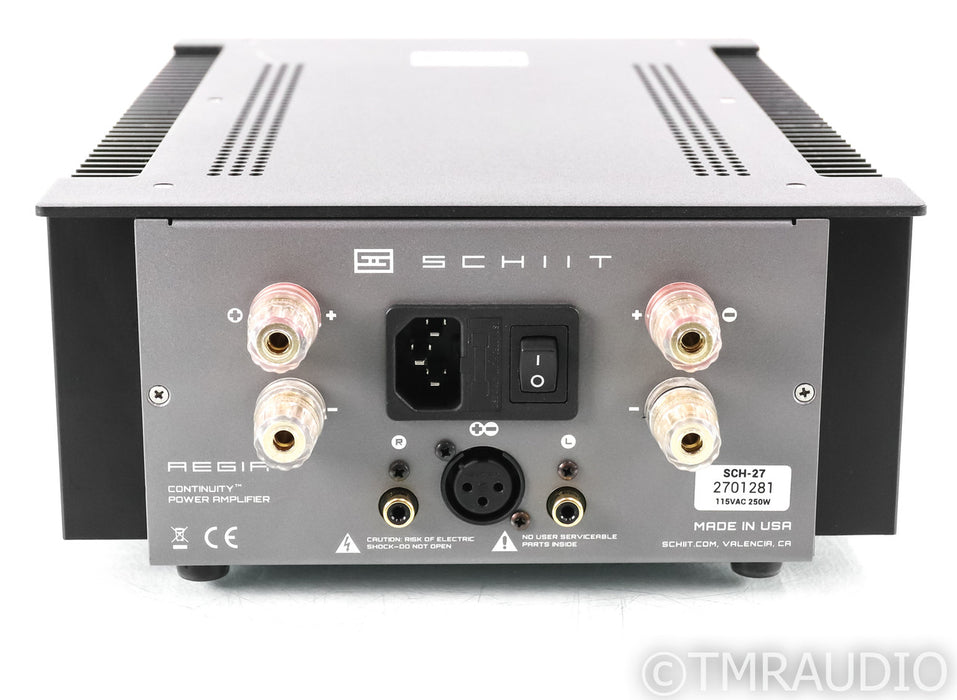 Schiit Aegir Stereo Power Amplifier; Black