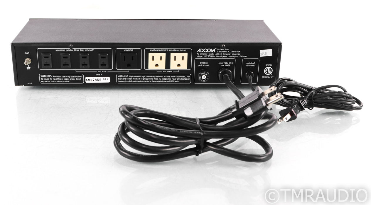 Adcom ACE-515 AC Power Line Conditioner; ACE515; Enhancer