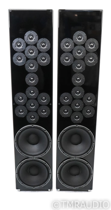 Tekton Moab Floorstanding Speakers; Black Gloss Pair; Eric Alexander Customs